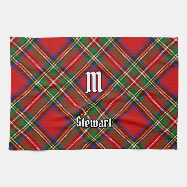 Royal Stewart Tartan Tea Towel (Horizontal)