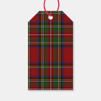 Royal Stewart Tartan Traditional Plaid Christmas Gift Tags