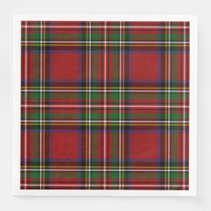 Royal Stewart White Standard Dinner Napkins