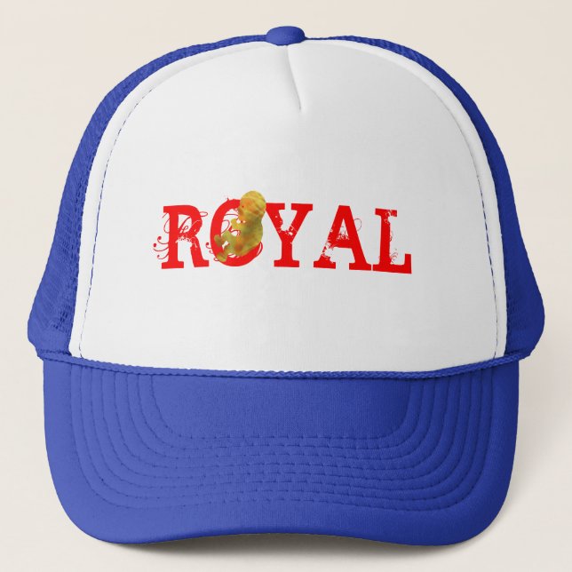 ROYAL STRAWS TRUCKER HAT (Front)