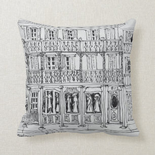 Royal Street, French Quarter New Orleans Cushion