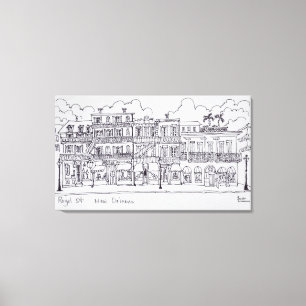 Royal Street   New Orleans, Louisiana Canvas Print