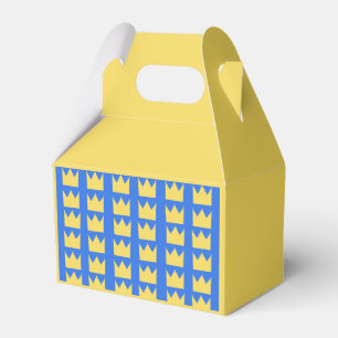 Royal Swedish crowns candy and Favour Box