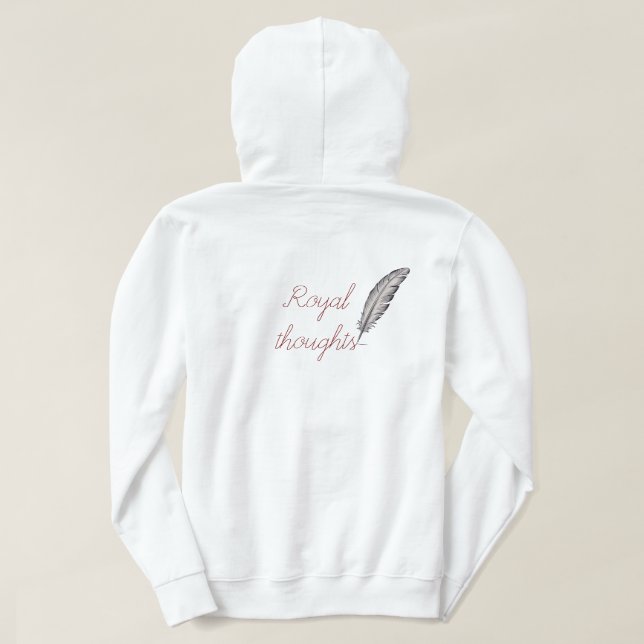 Royal T-Shirt Hoodie (Design Back)