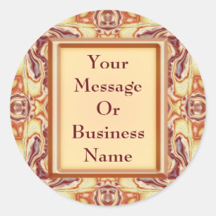 Royal Tapestry Classic Round Sticker