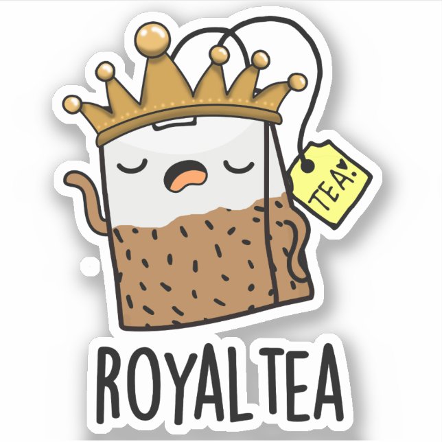Royal-tea Funny Tea Pun  (Front)