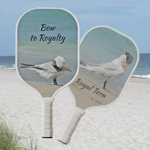 Royal Tern Bow to Royalty Fun Coastal Pickleball Paddle