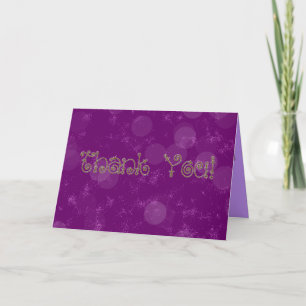 Royal Thank You Card