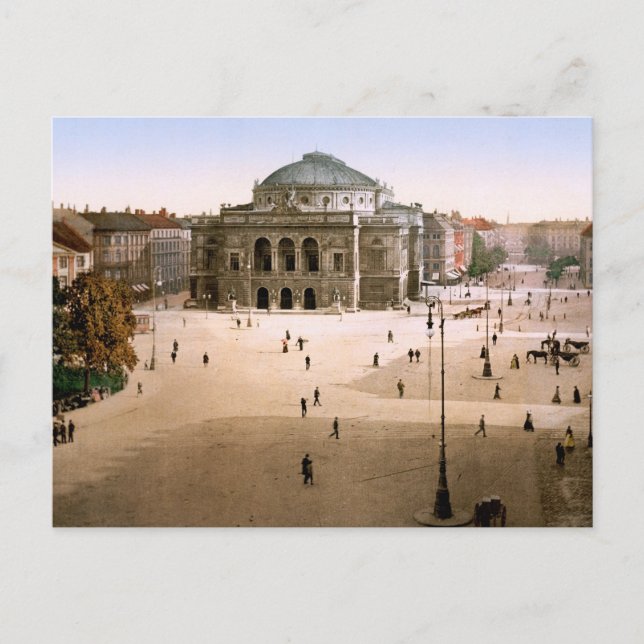Royal Theatre Copenhagen Denmark Postcard (Front)