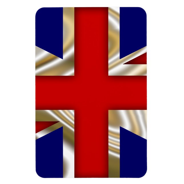 Royal Union Flag - Great Britain Magnet (Vertical)