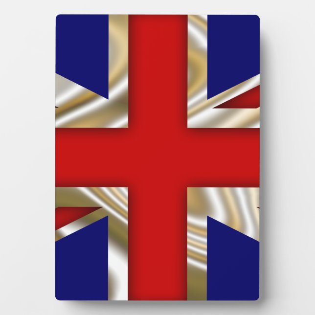 Royal Union Flag - Great Britain Plaque (Front)