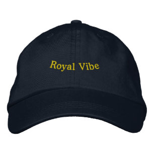 Royal Vibe Navy Blend of Class and Confidence-Hat  Embroidered Hat
