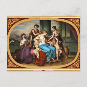 Royal Vienna Old Masters Design Postcard
