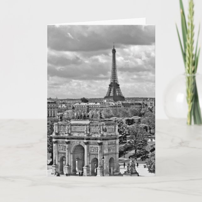 Royal View in Paris Card (Front)