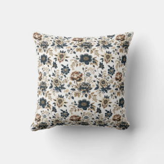 Royal Vintage Floral Pattern  Cushion