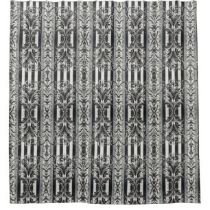 royal vintage shower curtain