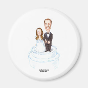 Royal Wedding Catherine &William Gifts Tees Etc. Magnet