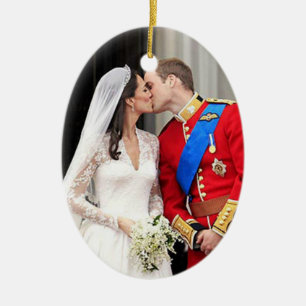 Royal Wedding Ceramic Tree Decoration