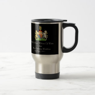 Royal Wedding Coat Of Arms Travel Mug