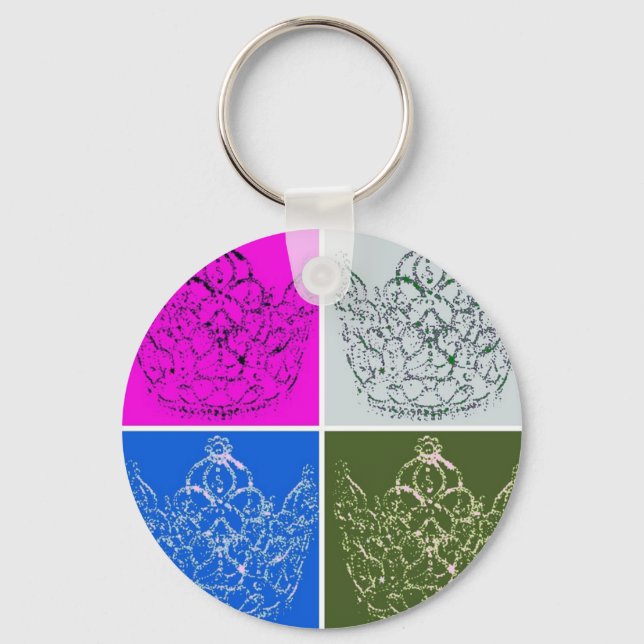 Royal Wedding/Crown Key Ring (Front)