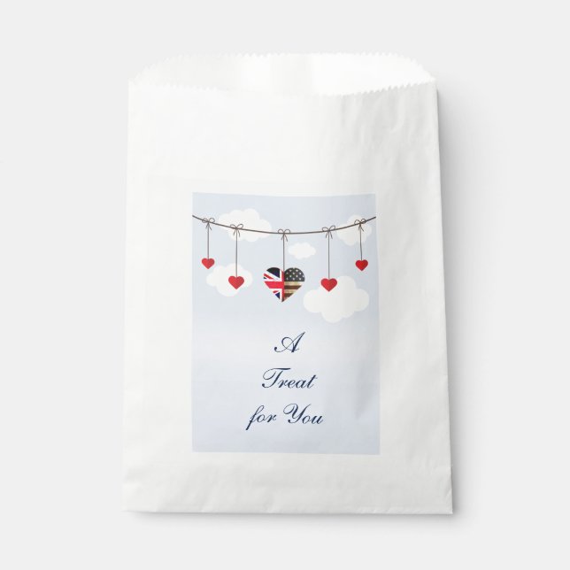 royal wedding favour bags (Front)