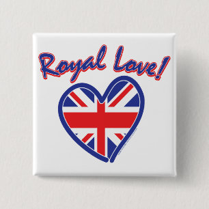 Royal Wedding Gifts/Kate & William 15 Cm Square Badge