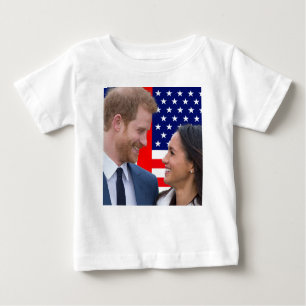 Royal Wedding Harry and Meghan Baby T-Shirt
