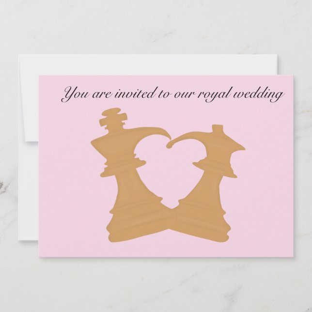 Royal wedding invitation (Front)