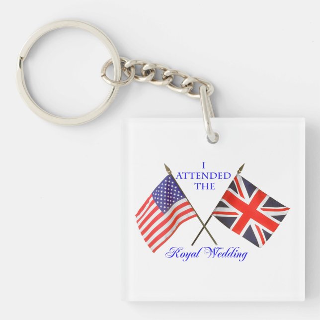 Royal Wedding Key Ring (Front)
