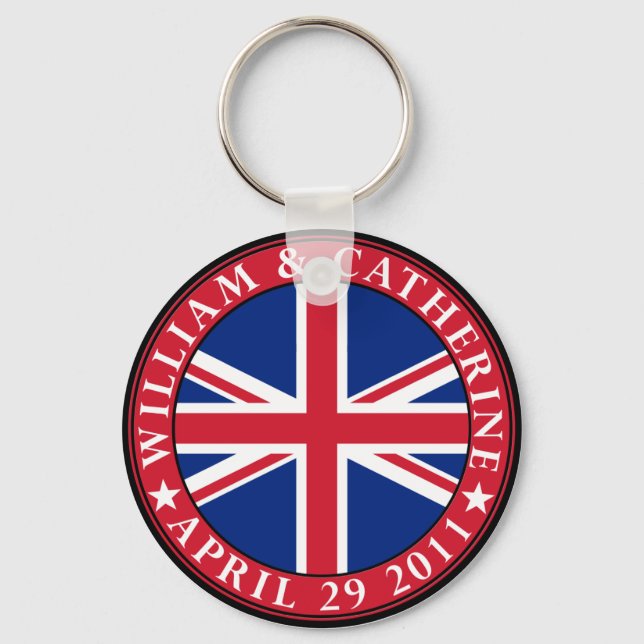 Royal Wedding Key Ring (Front)