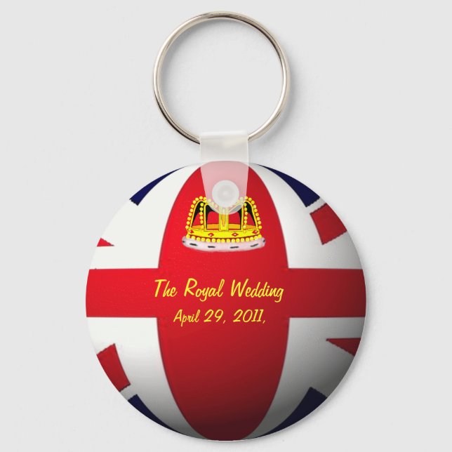 Royal Wedding Key Ring (Front)