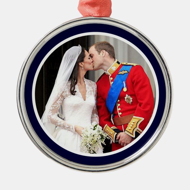Royal Wedding Metal Tree Decoration (Front)