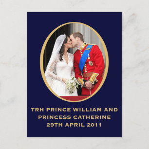 Royal Wedding Postcard