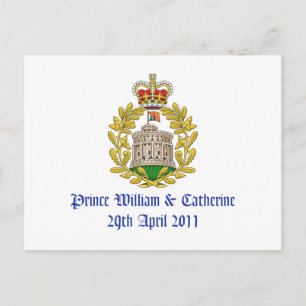 Royal Wedding Postcard