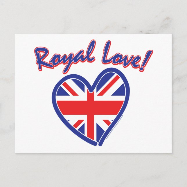 Royal Wedding Postcard (Front)