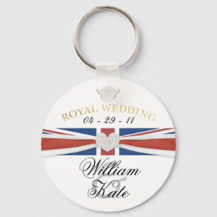 Royal Wedding - Prince William & Kate Collectibles Key Ring