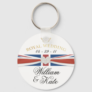 Royal Wedding - William & Kate Commemoratives Key Ring