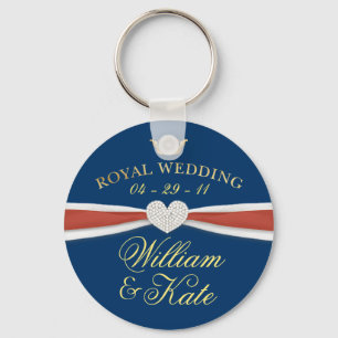 Royal Wedding - William & Kate Keepsake Gifts Key Ring