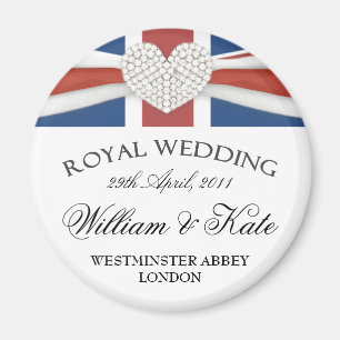 Royal Wedding - William & Kate Keepsake Magnet