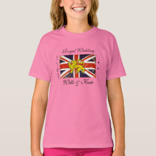 Royal Wedding Wills & Kate Kids T-Shirt