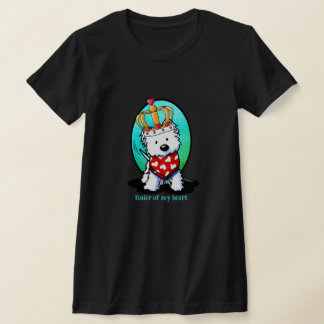 Royal Westie Dog KiniArt  T-Shirt
