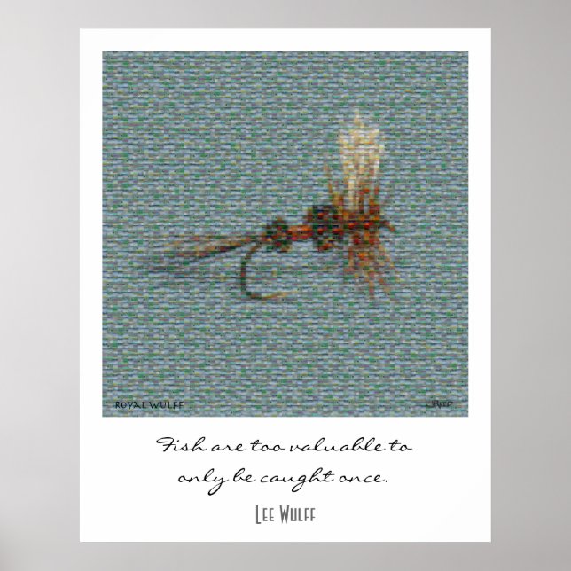 Royal Wulff Montage Poster (Front)