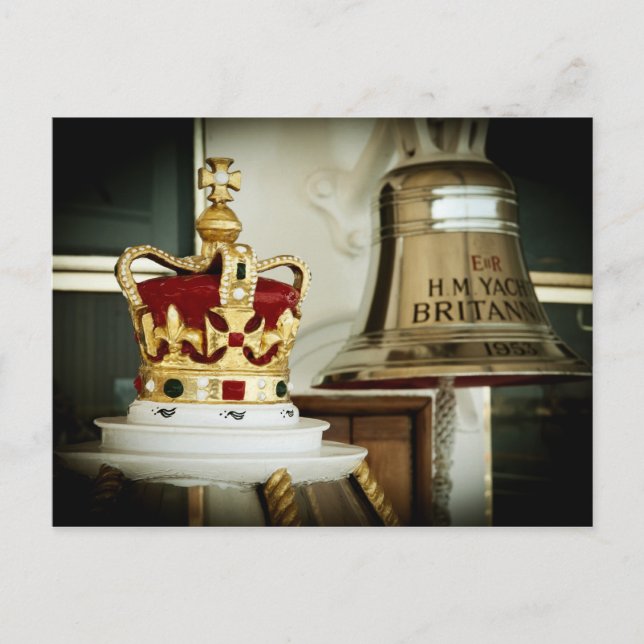 Royal Yacht Britannia Postcard (Front)