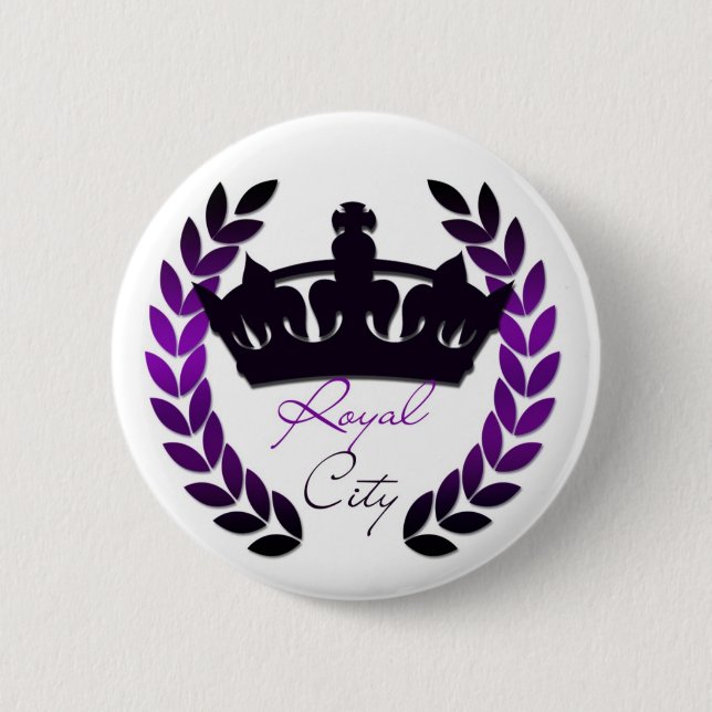 royalcity 6 cm round badge (Front)
