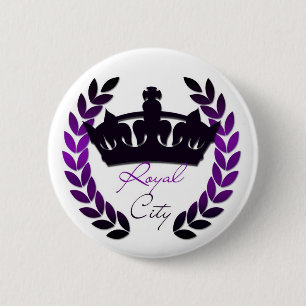 royalcity 6 cm round badge