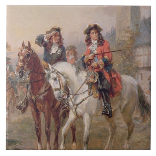 Royalists (oil on panel) (pair of 124465) tile (Front)