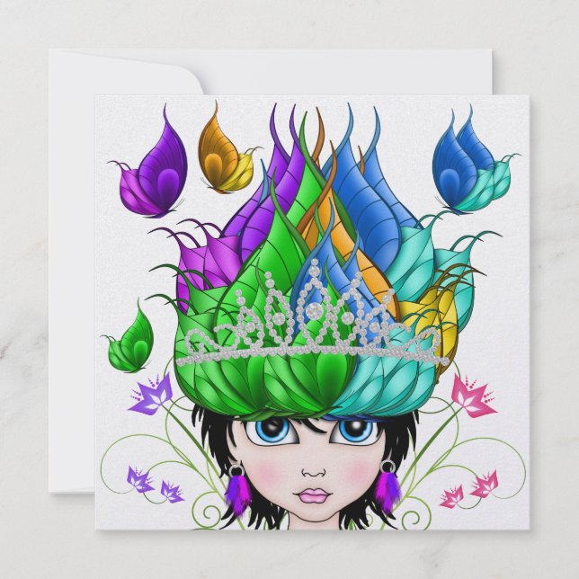 Royally Express Yourself - SRF Invitation (Front)