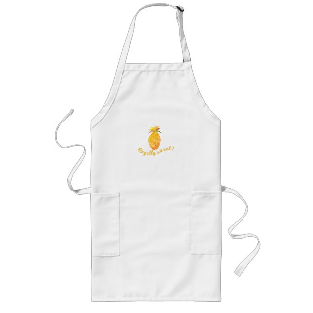 Royally Sweet Colourful Summer Fruit  Long Apron (Front)