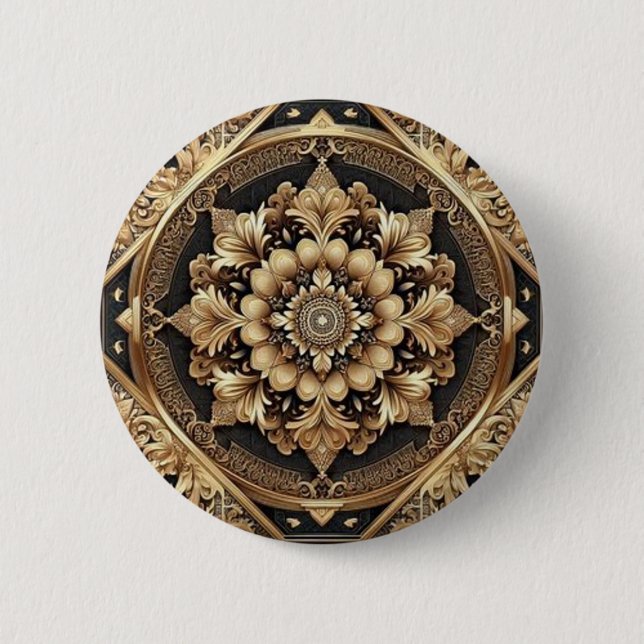 Royalty Golden Button (Front)