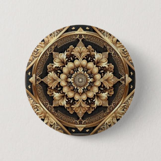 Royalty Golden Button